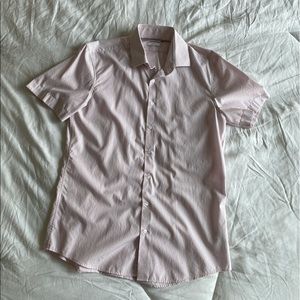 Calvin Klein Striped Short Sleeve Shirt